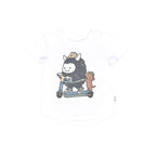 Scooter Monster T-Shirt - White