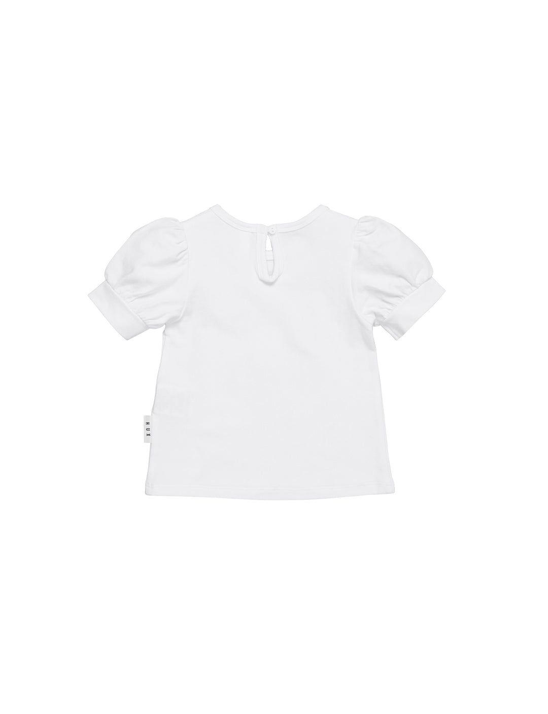 Huxbaby Apple Bear Puff T-Shirt - White