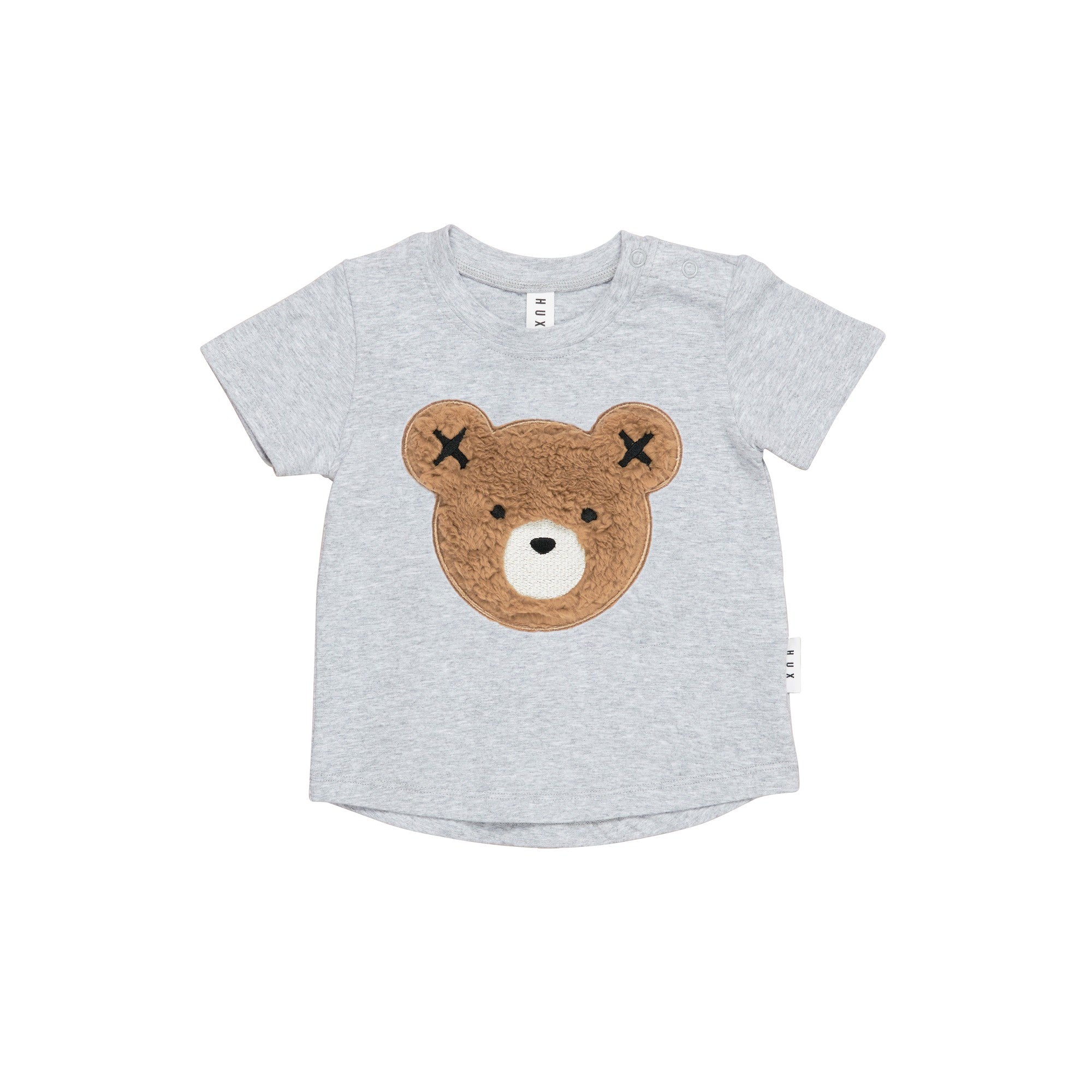 Huxbaby Fur Hux T-Shirt - Light Grey Marle