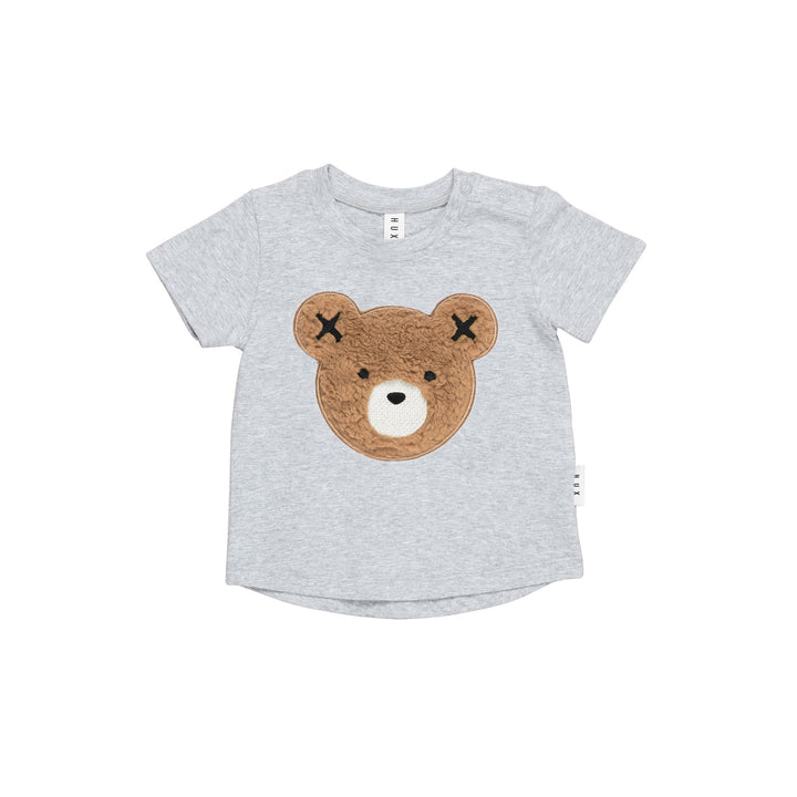 Huxbaby Fur Hux T-Shirt - Light Grey Marle