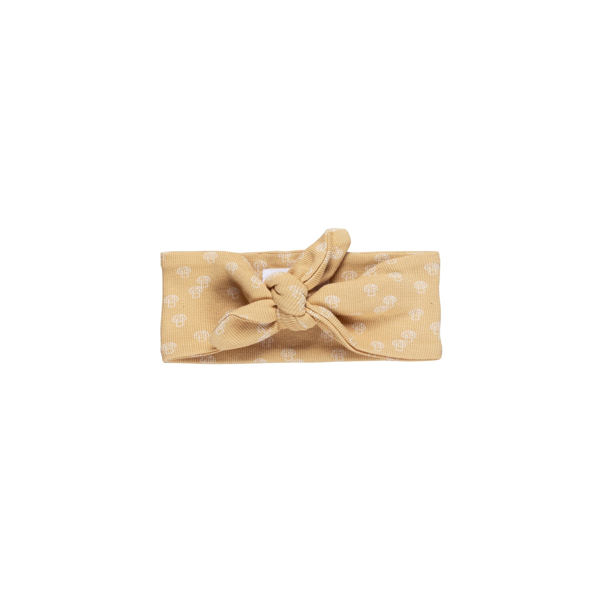 Huxbaby AW22 Drop 1 Mushroom Rib Headband - Golden
