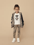 Huxbaby AW22 Drop 1 Heart Eyes Frill T-Shirt - White