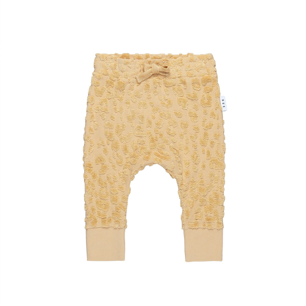 Huxbaby AW22 Drop 1 Terry Drop Crotch Pant - Golden