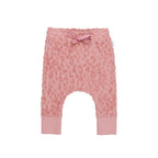 Huxbaby AW22 Drop 1 Terry Drop Crotch Pant - Dusty Rose