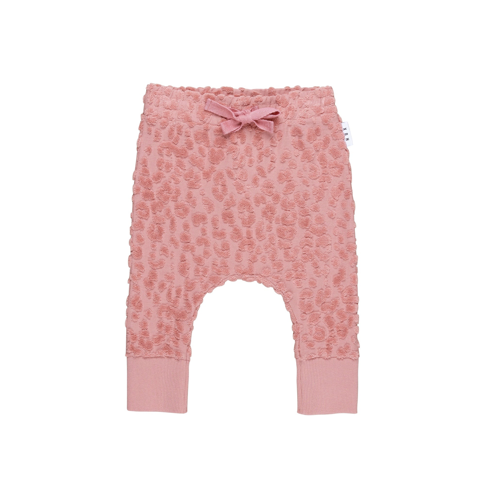 Huxbaby AW22 Drop 1 Terry Drop Crotch Pant - Dusty Rose
