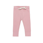 Huxbaby AW22 Drop 1 Rib Legging - Dusty Rose