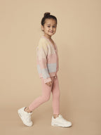 Huxbaby AW22 Drop 1 Rib Legging - Dusty Rose