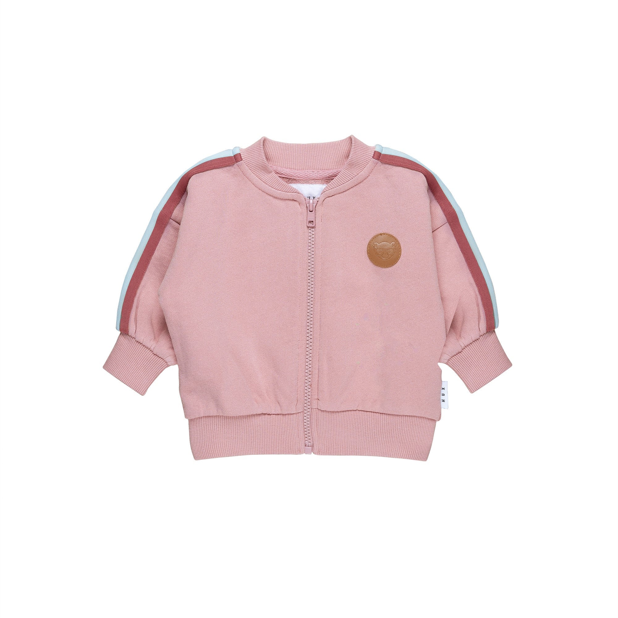 Huxbaby Dusty Rose Retro Track Jacket