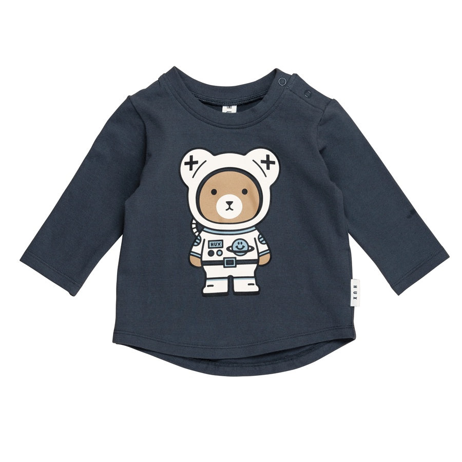 Huxbaby Top Astro Bear - Ink
