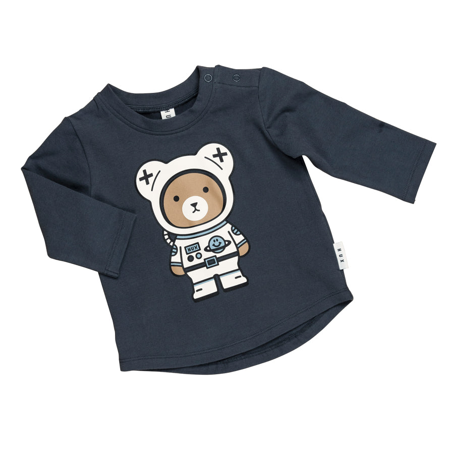 Huxbaby Top Astro Bear - Ink