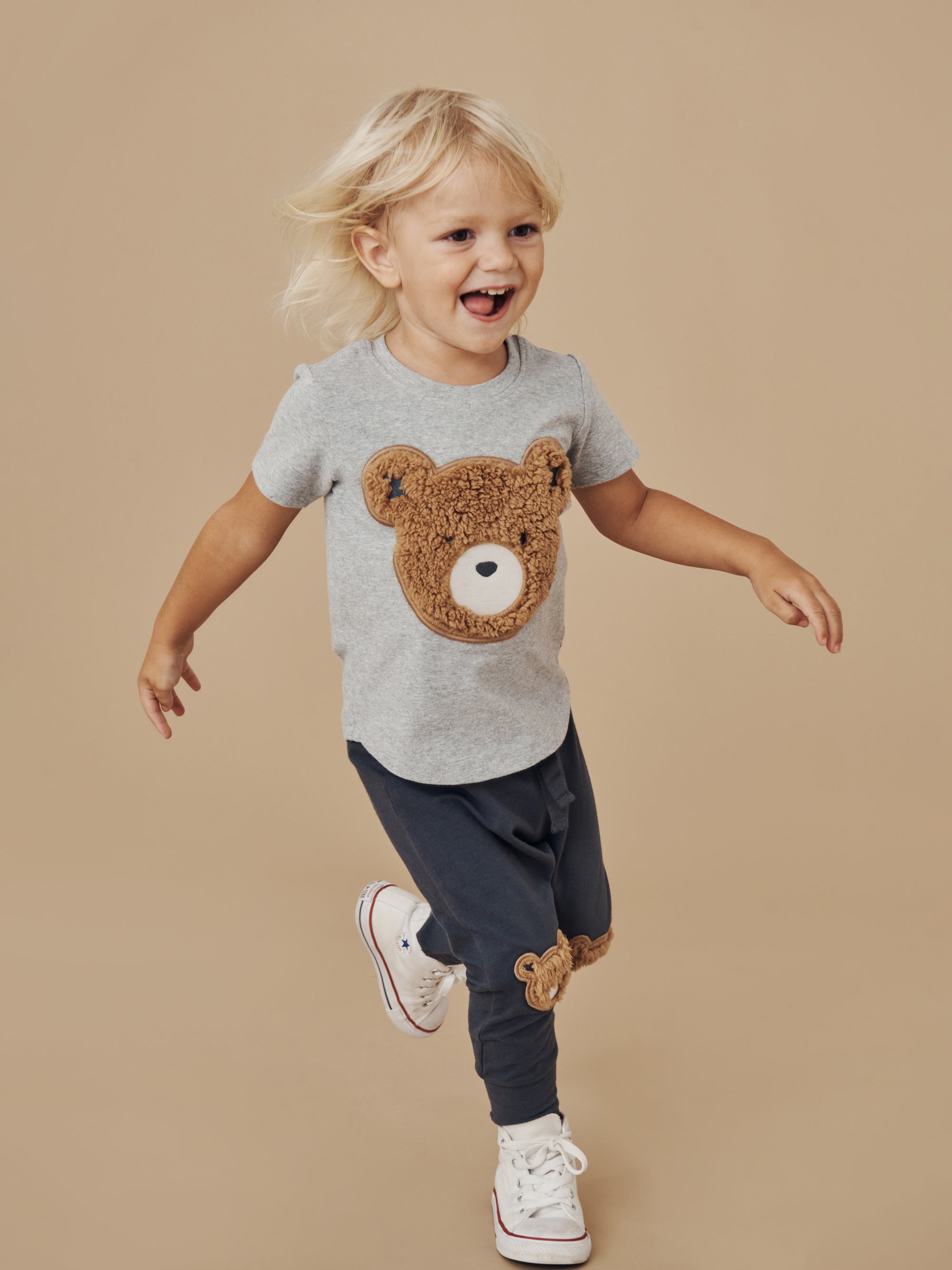 Huxbaby T-Shirt Huxbear - Grey Marle