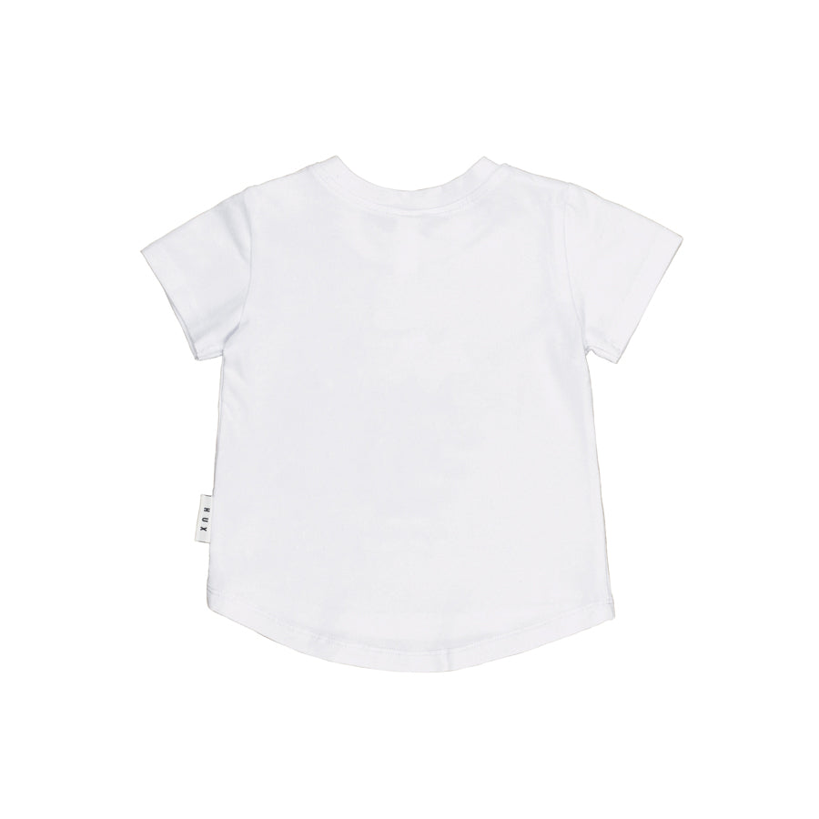 Huxbaby T-Shirt Sunny Bear - White