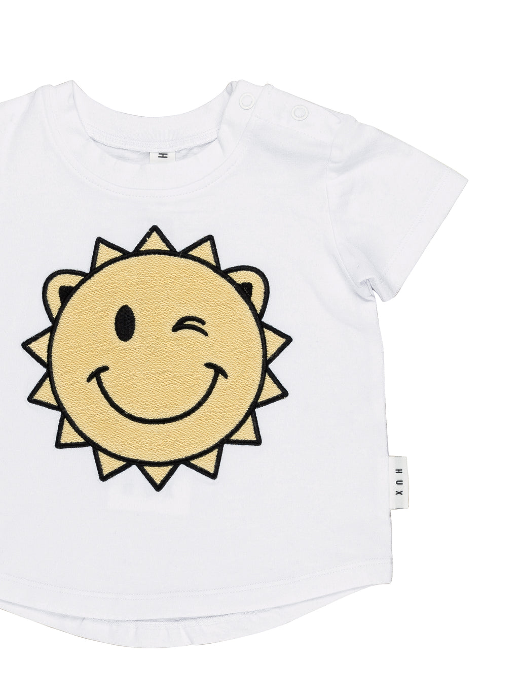 Huxbaby T-Shirt Sunny Bear - White