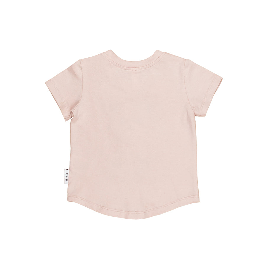 Huxbaby T-Shirt Rainbow Bear - Rose