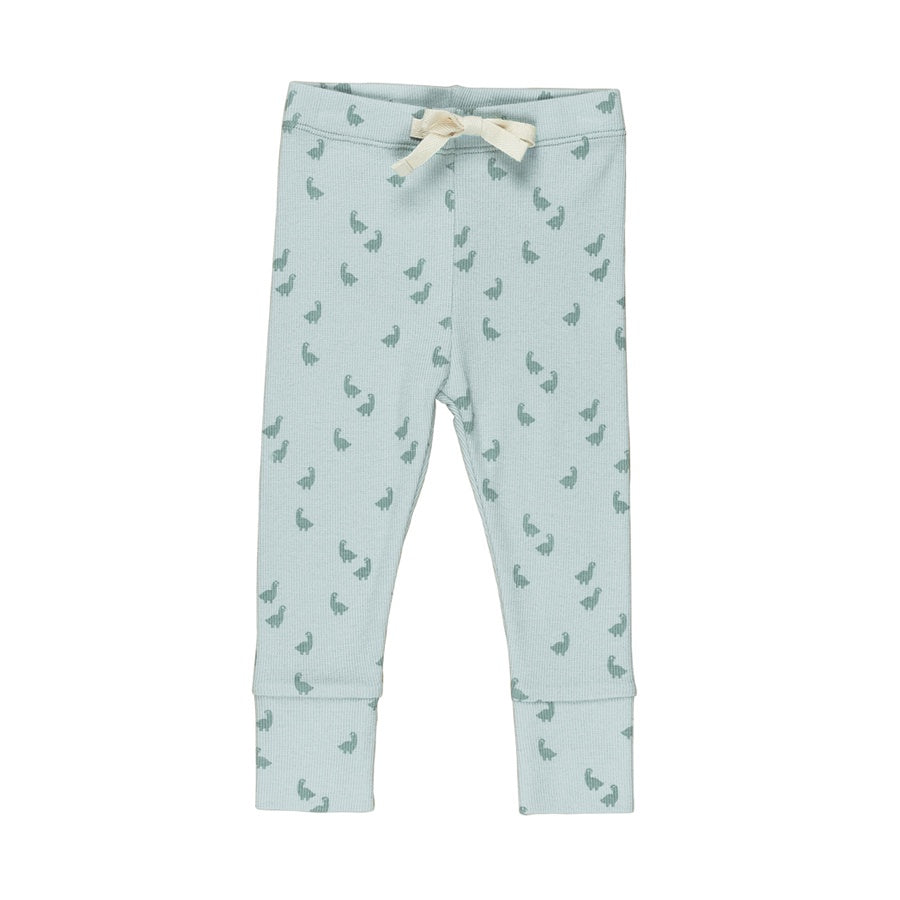 Huxbaby Rib Legging - Tiny Dino Print