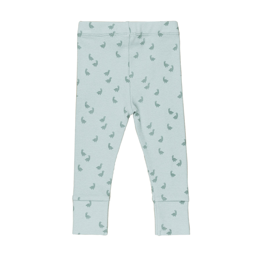 Huxbaby Rib Legging - Tiny Dino Print
