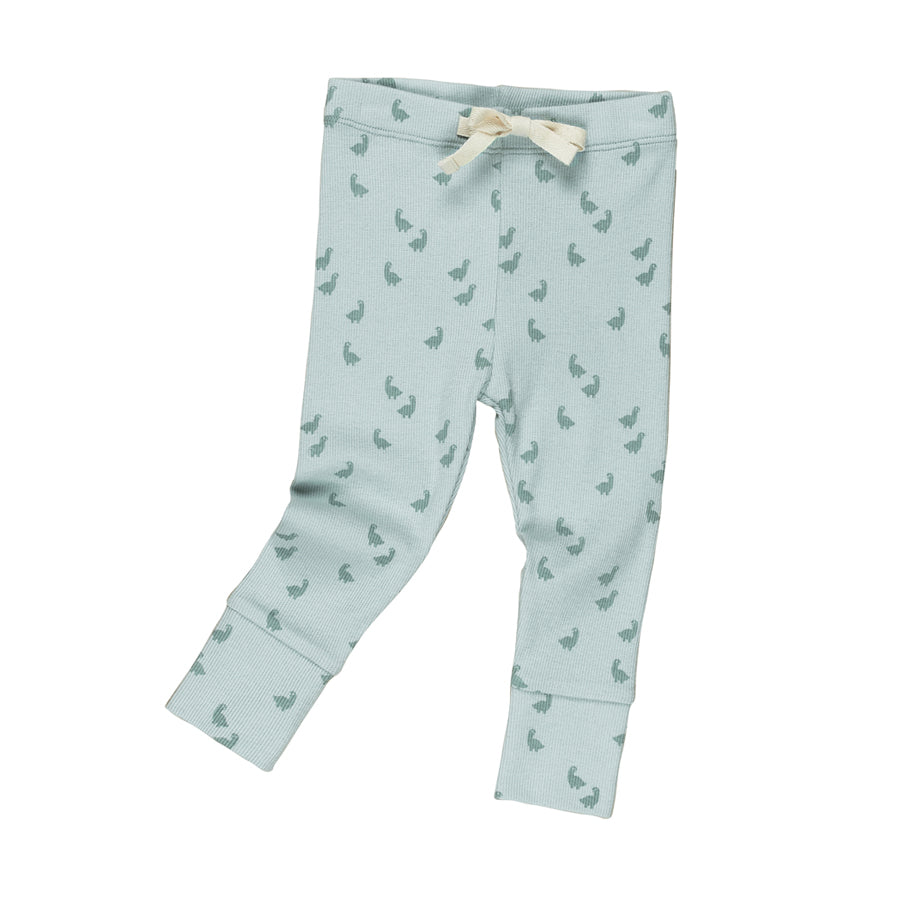 Huxbaby Rib Legging - Tiny Dino Print