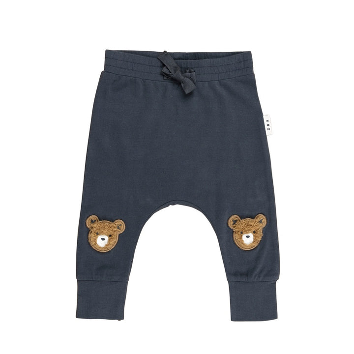 Huxbaby Drop Crotch Pant Huxbear Knee - Ink