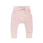 Huxbaby Drop Crotch Pant Terry - Bloom
