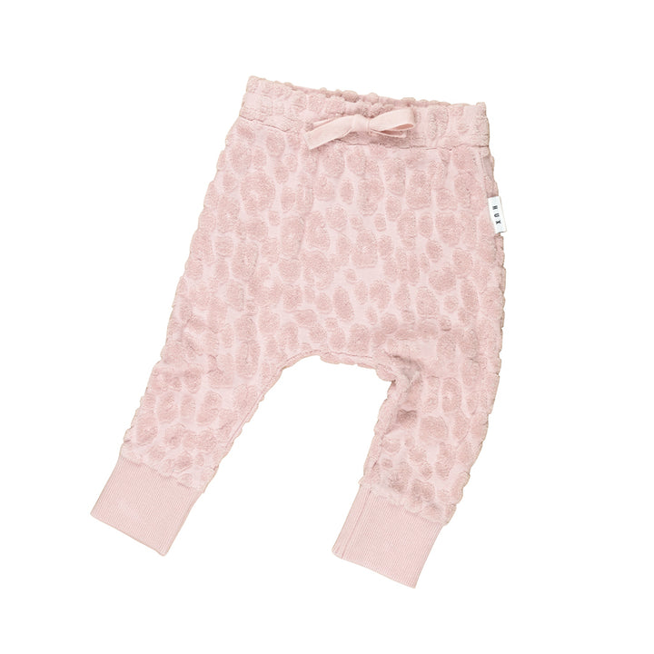 Huxbaby Drop Crotch Pant Terry - Bloom