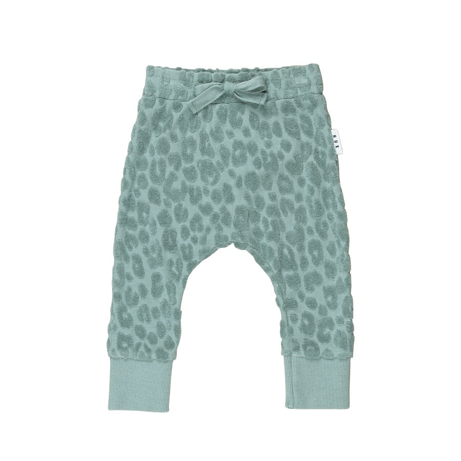 Huxbaby Drop Crotch Pant Terry - Surf