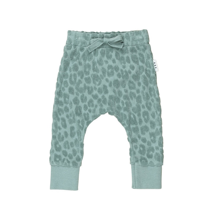 Huxbaby Drop Crotch Pant Terry - Surf