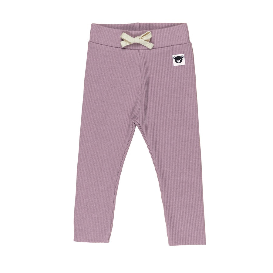 Huxbaby Rib Legging - Grape