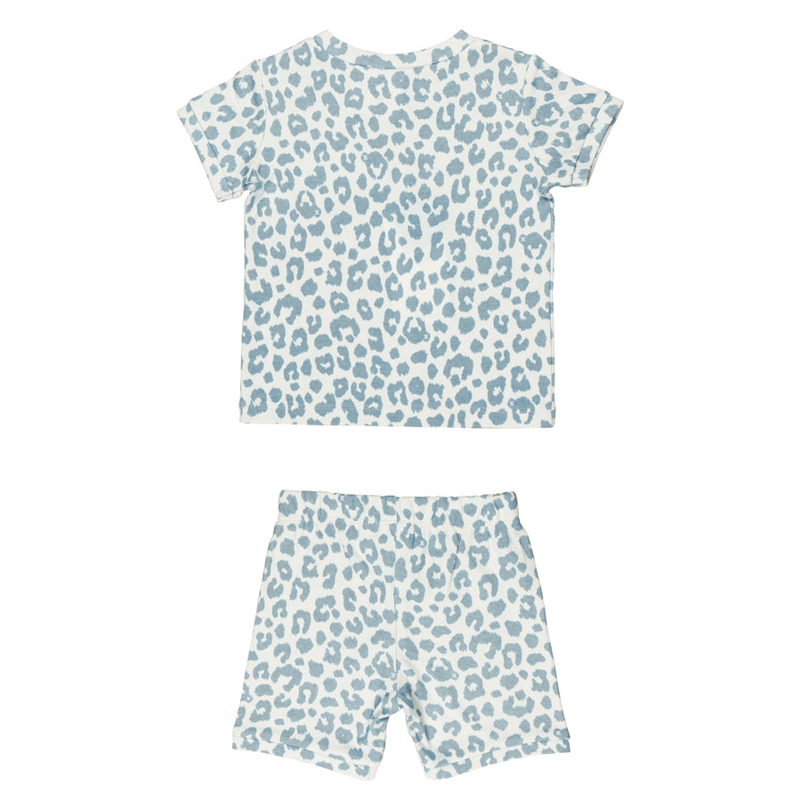 Huxbaby Pyjama Set Hidden Hux Print - Blue