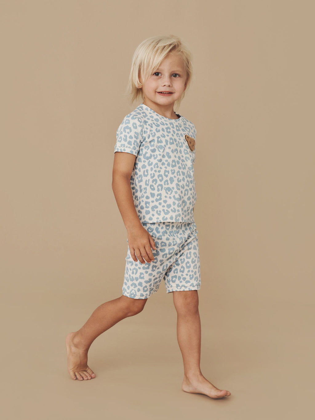 Huxbaby Pyjama Set Hidden Hux Print - Blue
