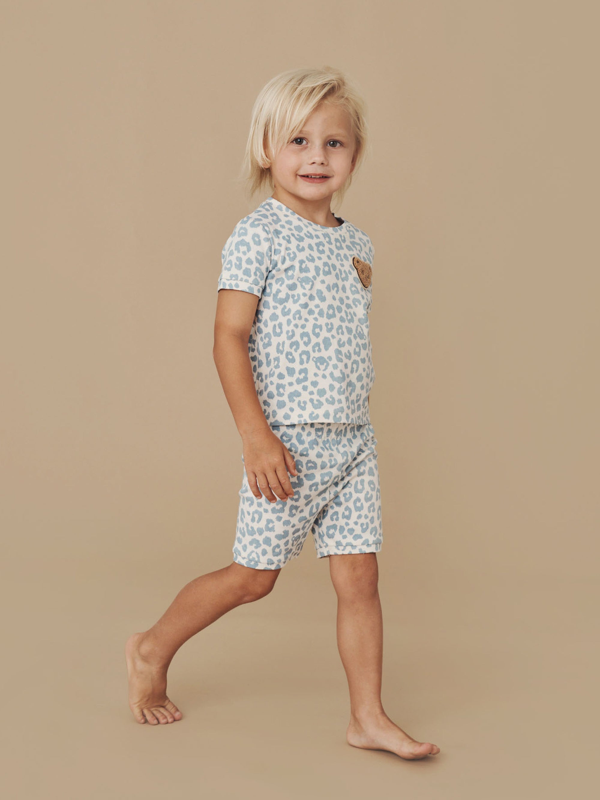 Huxbaby Pyjama Set Hidden Hux Print - Blue