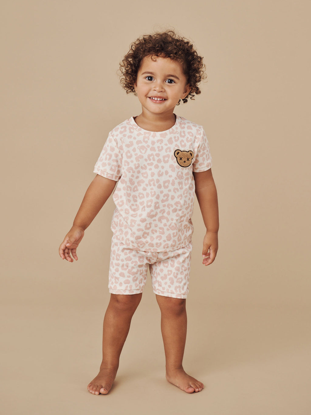 Huxbaby Pyjama Set Hidden Hux Print - Pink