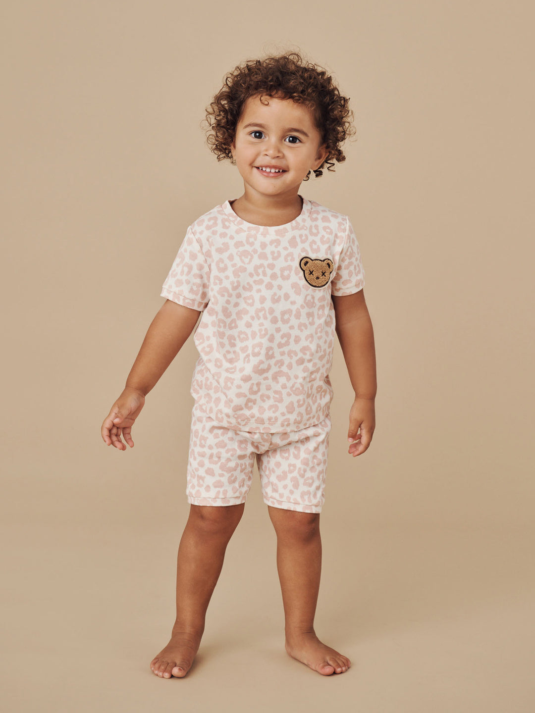Huxbaby Pyjama Set Hidden Hux Print - Pink