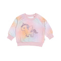 Rainbow Swirl Glittercorn Sweatshirt