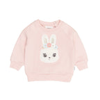 Blossom Fur Bunny Sweatshirt - Pink Pearl