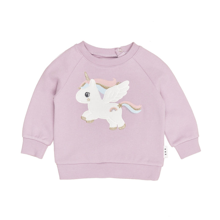 Huxbaby Magical Unicorn Sweatshirt - Orchid