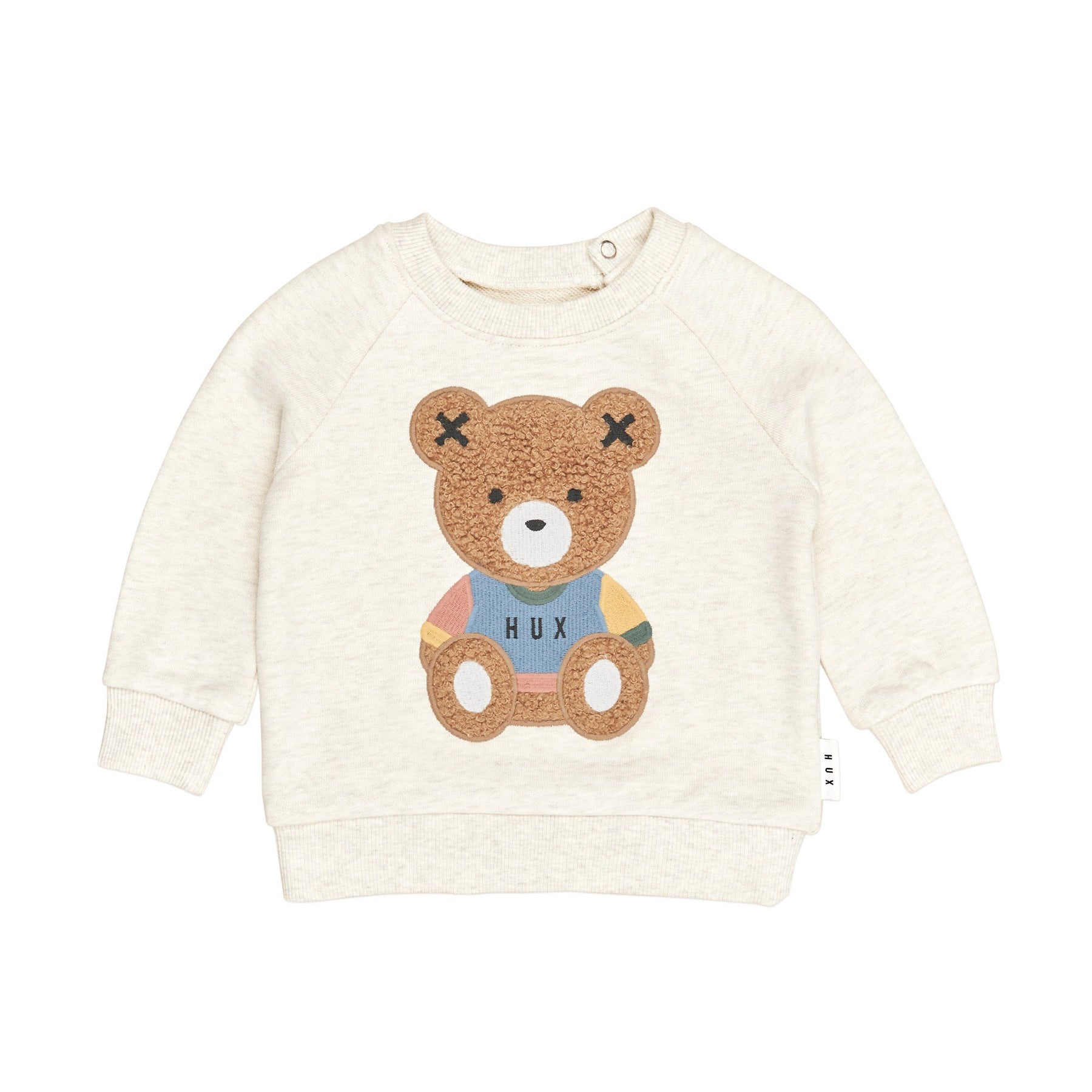 Teddy Hux Sweatshirt - Oat Marle