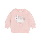 Unicorn Heart Sweatshirt - Pink Pearl