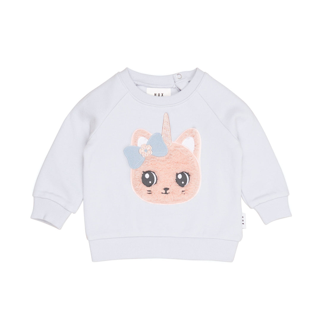 Huxbaby Furry Caticorn Sweatshirt - Frozen