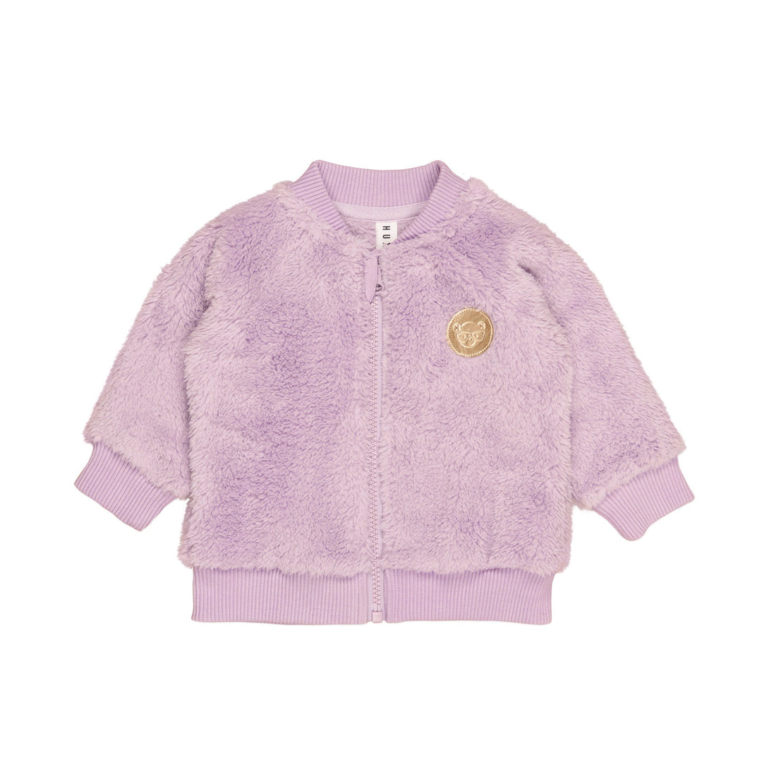 Huxbaby Magical Unicorn Fur Jacket - Orchid