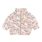 Magical Unicorn Fleece Jacket - Rosebud