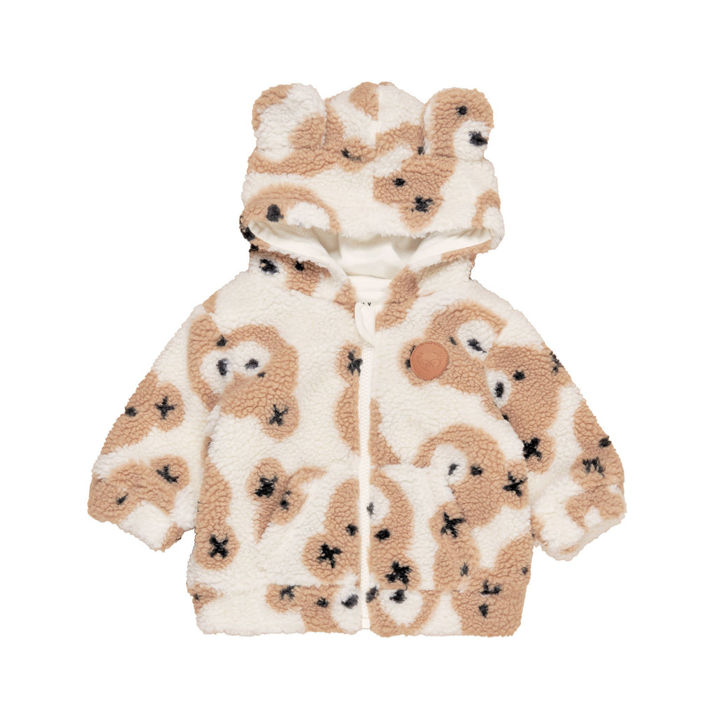 Huxbear Sherpa Hoodie - Natural