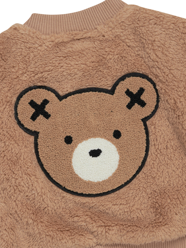 Huxbaby Fur Jacket - Teddy Bear