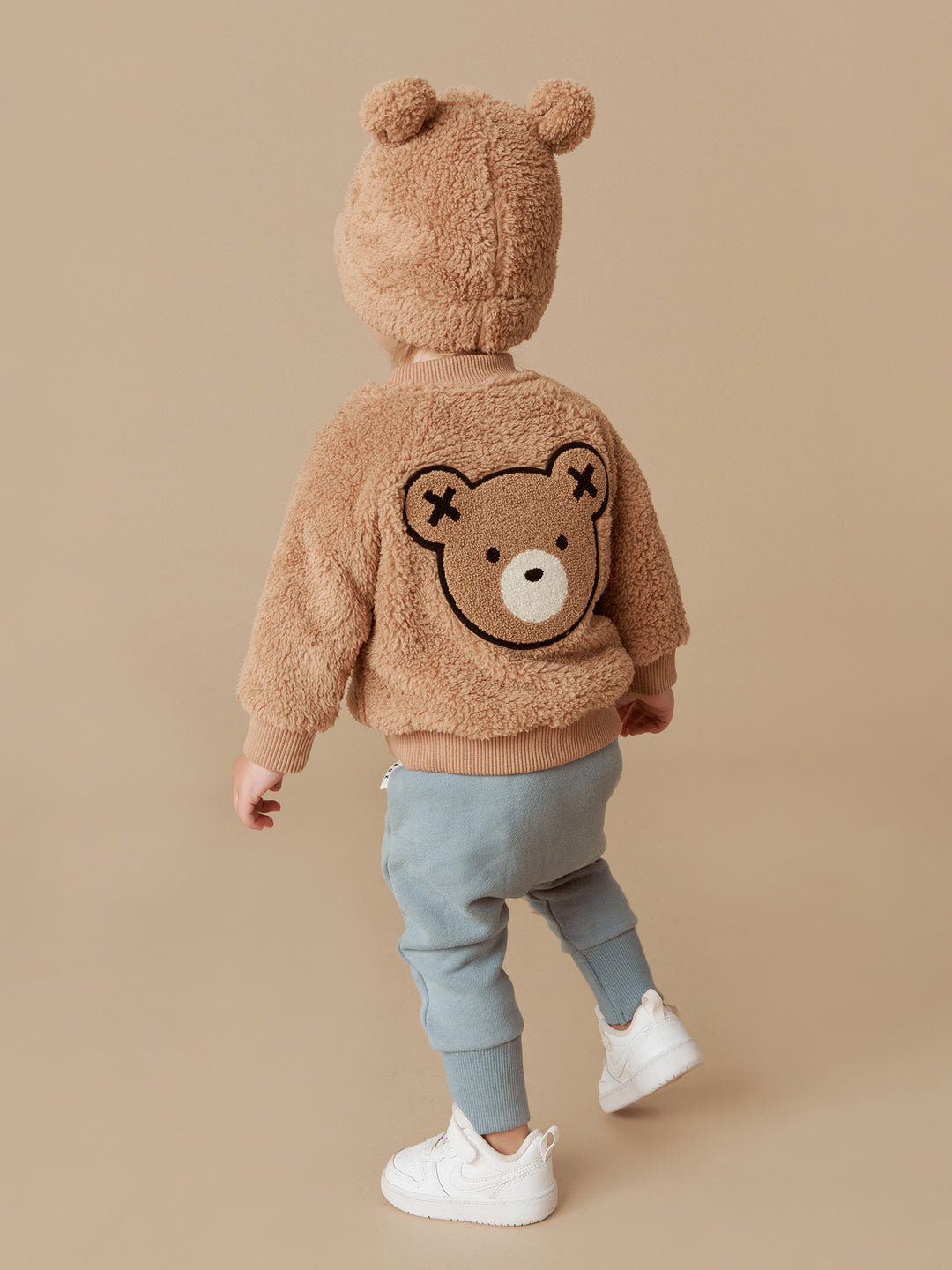 Huxbaby Fur Jacket - Teddy Bear
