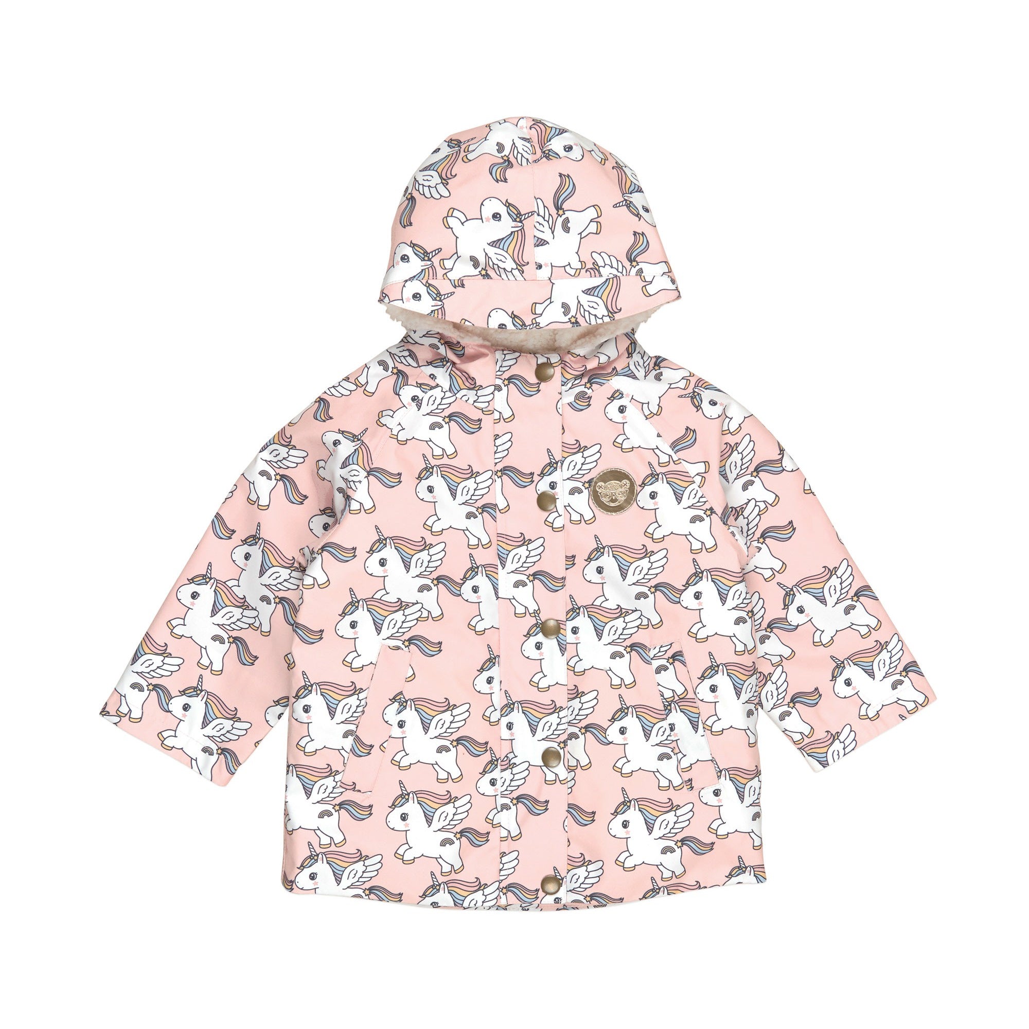 Magical Unicorn Raincoat - Rosebud