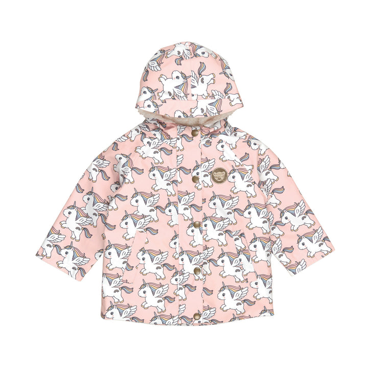 Huxbaby Magical Unicorn Raincoat - Rosebud