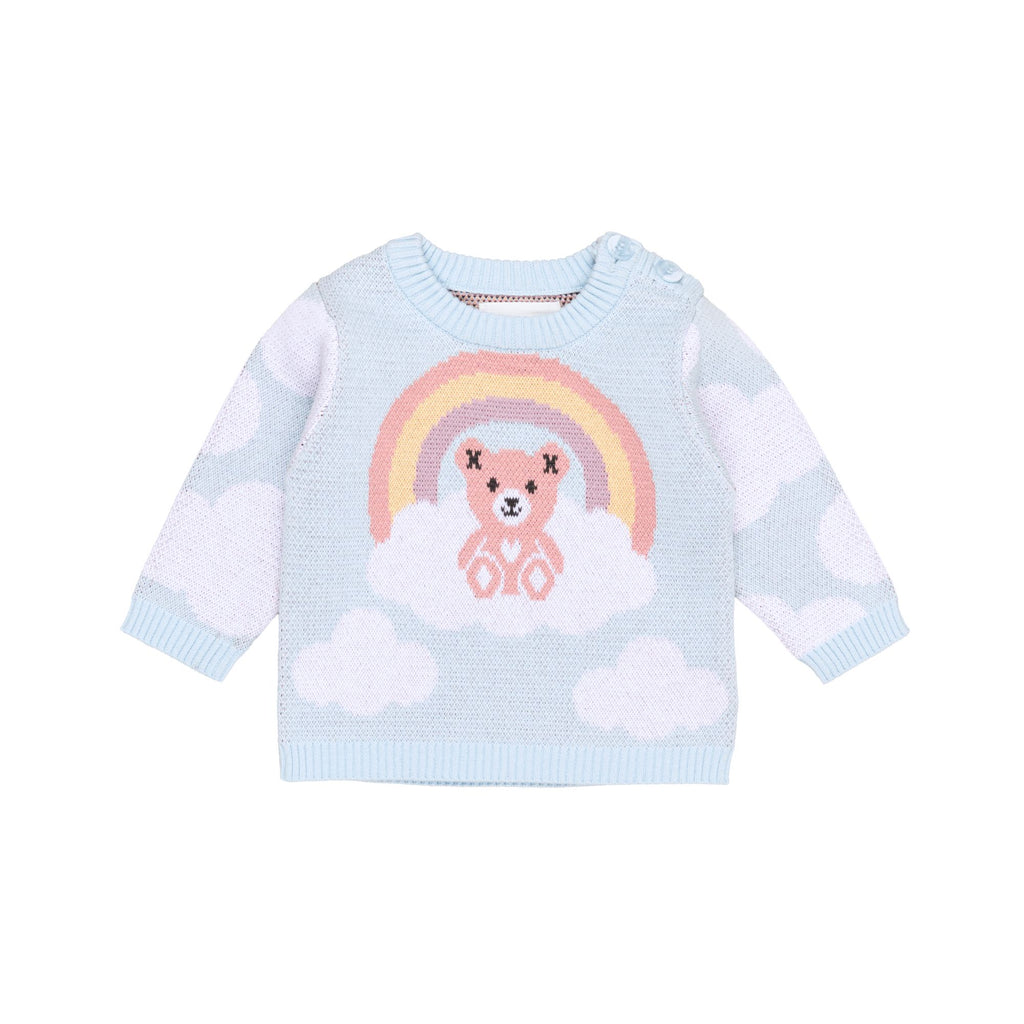 Huxbaby Cloud Bear Knit Jumper