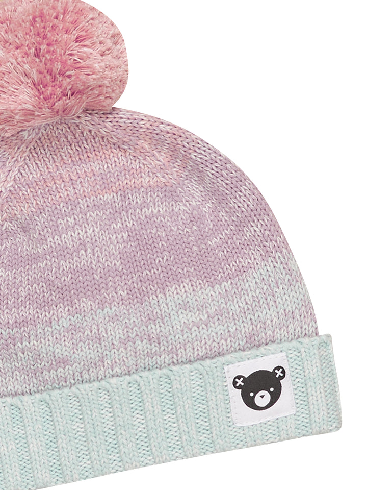 Huxbaby Jewel Knit Beanie - Rainbow Stripe