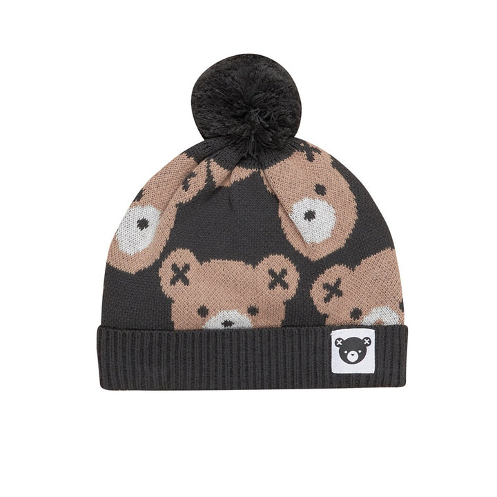 Huxbaby Huxbear Knit Beanie - Soft Black