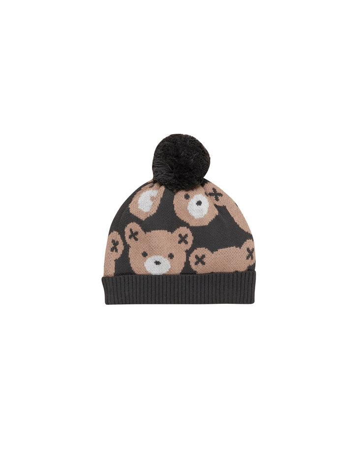 Huxbaby Huxbear Knit Beanie - Soft Black