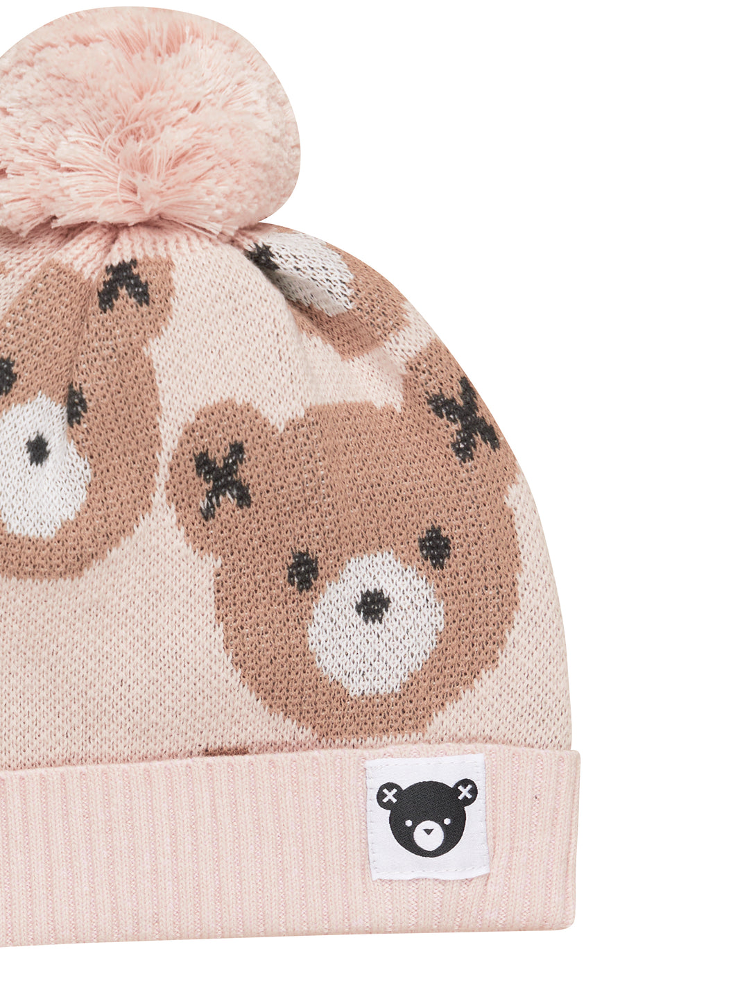 Huxbaby Huxbear Knit Beanie - Rose